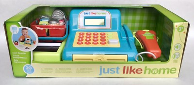 just like home cash register with scanner