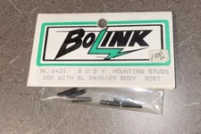 1/12th VINTAGE BOLINK Body Mount Studs (use w/ BL2426/29 Body Post) BL-2431 NIP