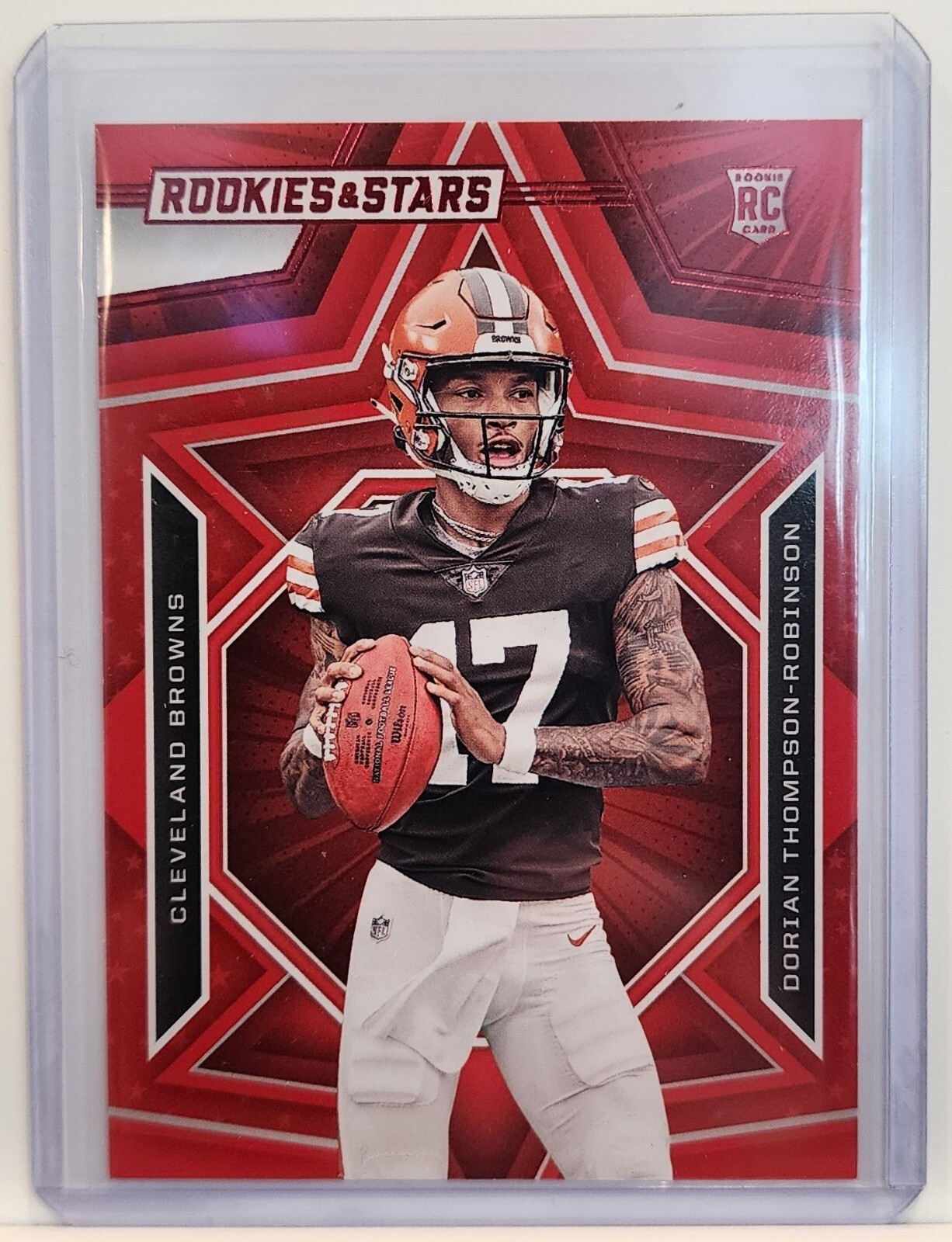 2023 Panini Rookies & Stars - Rookies Red #136 Dorian Thompson-Robinson (RC)