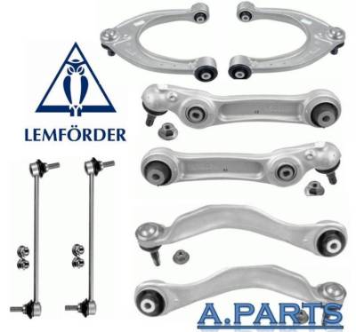 LEMFÖRDER QUERLENKER SATZ 8TLG KOMPLETT VORDERACHSE BMW 5er F10 F11/ 6er F13 Neu