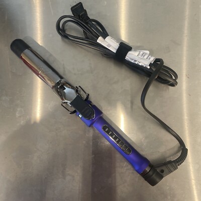 ION Titanium Pro Matte Purple Curling Iron 1-inch Model FDJ-039