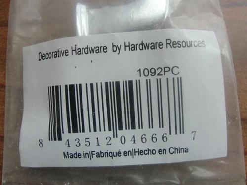 1092PC HARDWARE RESOURCES CABINET KNOBS, - Picture 2 of 3