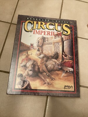 FASA Renegade Legion Circus Imperium board game 1988 New Manufacturer Sealed