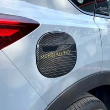 For 2021-2025 Nissan Rogue X-Trail T33 Carbon Fiber Car Fuel Tank Cap Cover Trim