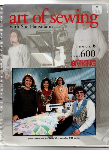 VTG INSTRUCTION BOOK Art of Sewing SUE HAUSMANN Book 6 Series 600, FAUX FUR MORE - Afbeelding 1 van 4