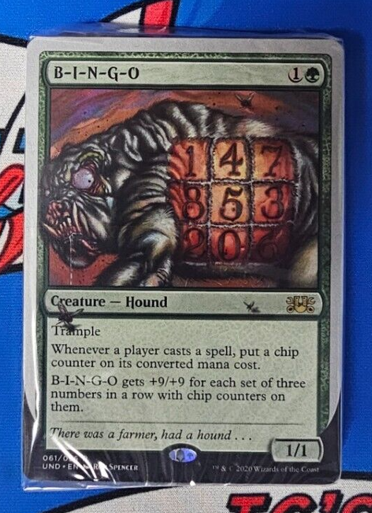 Unsanctioned MTG Sealed 30 Card Deck Green B-I-N-G-O SEALED