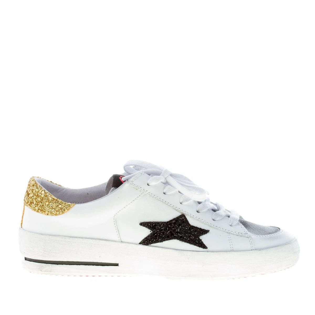 ISHIKAWA scarpe donna Sneaker Basket 1860 in pelle bianco con