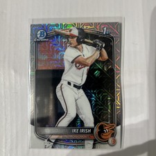 2025 Bowman Draft - Chrome Ike Irish #BDC-16 Mojo Refractor (RC)