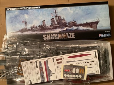 FUJIMI H.I.J.M.S.Shimakaze mit vorgefärbten Teilen im Maßstab 1:350