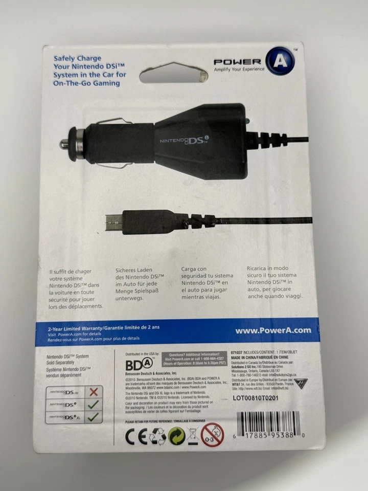 Nintendo DS Car Charger Adapter - Image 2 of 2