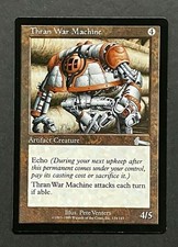 Thran War Machine Urza's Legacy MTG LP-great condition