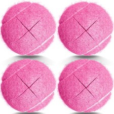 Tennis Balls for Walkers, Pre Cut Walker Glide Chairs, Pink-4PCS