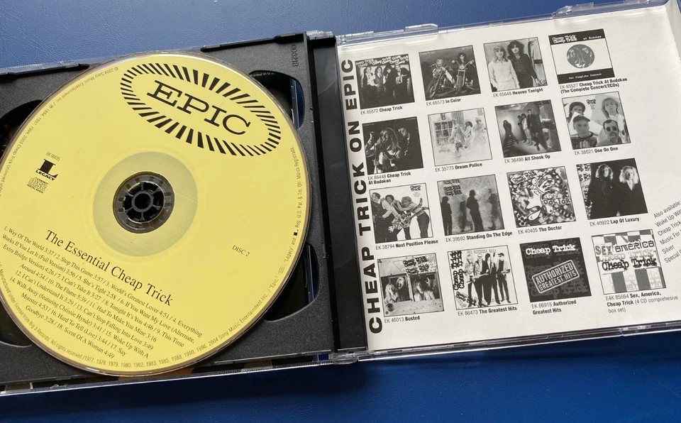 Cheap Trick - The Essential Cheap Trick  - 2 CD Set - Epic/Legacy USA D252446 - Image 3 of 4