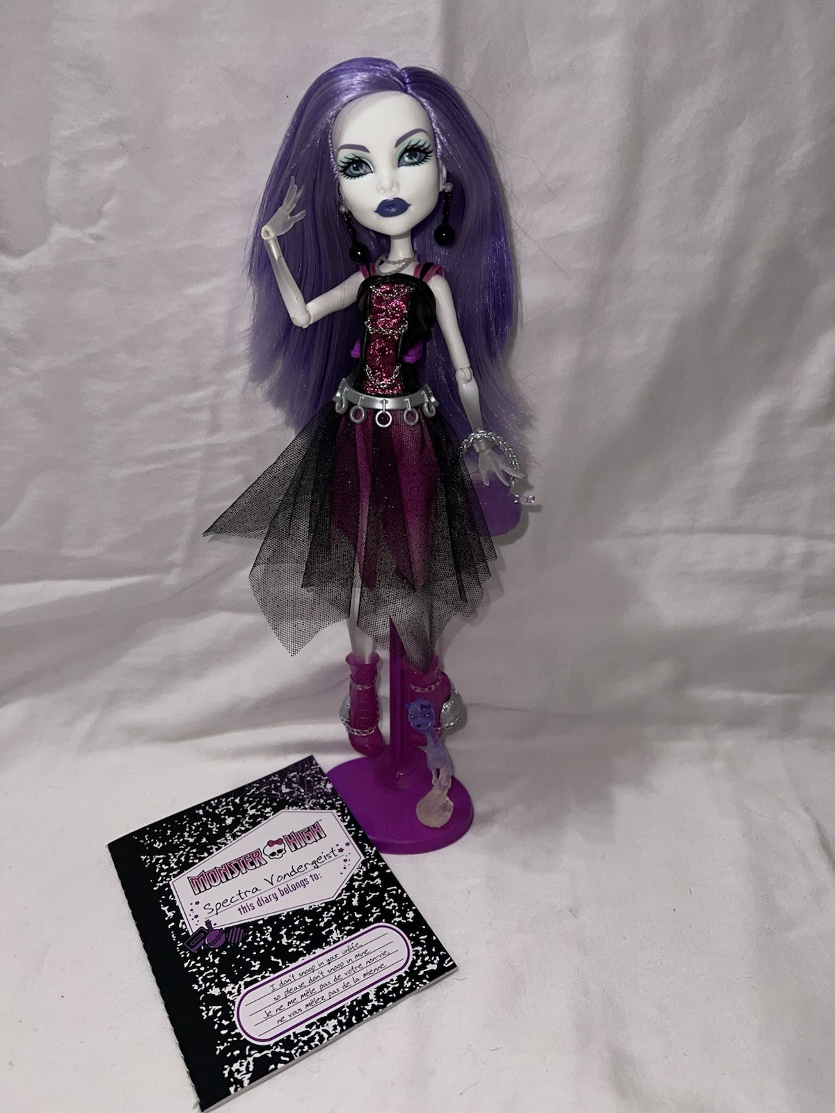 MONSTER HIGH BOO-RIGINAL CREEPRODUCTION SPECTRA DOLL