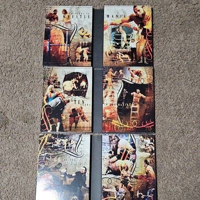 WWE Wrestlemania Anthology Vol. 1-3 DVD Box Set English | eBay