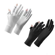 Guantes de protecci n UV para mujer Guantes solares de dedos completos