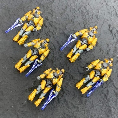 5pc Halo Mega Construx Covenant Thel 'Vadamee Elite Zealot Halo 2 Character Pack