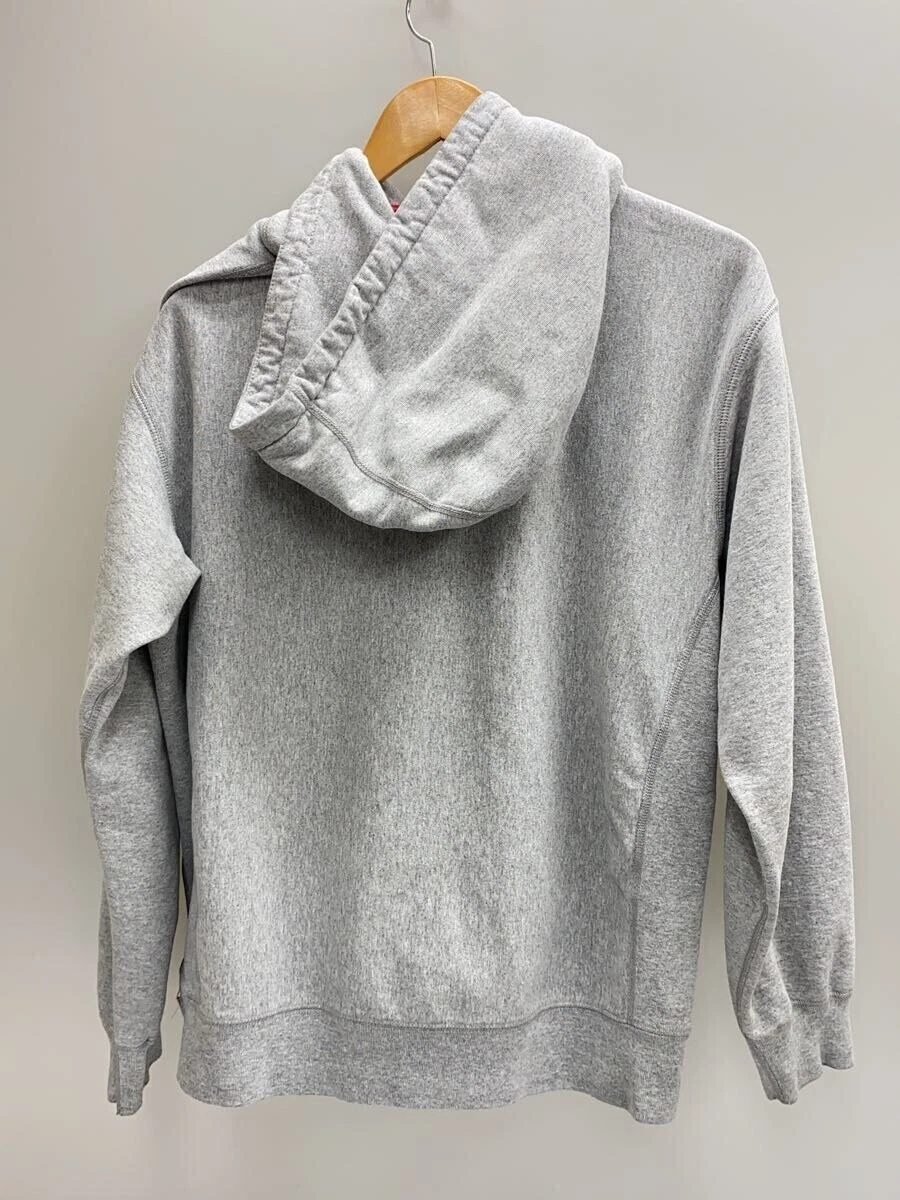 Felpa Supreme con cappuccio argento M usata