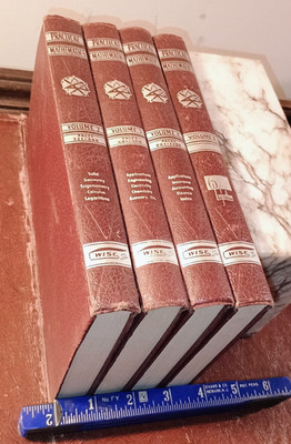 Set of Four (4) Hardcover PRACTICAL MATHEMATICS 1945++ Vols. 2-5