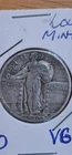 1930 Philadelphia Mint Silver Standing Liberty Quarter VG / Fine Condition