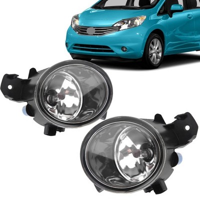 For Nissan Versa Note 2014 2015 2016 Front Bumper Clear Fog Light Driving Lamp