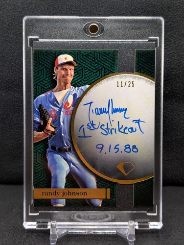 2024 Topps Diamond Icons Randy Johnson Autograph /25 Inscribed Expos