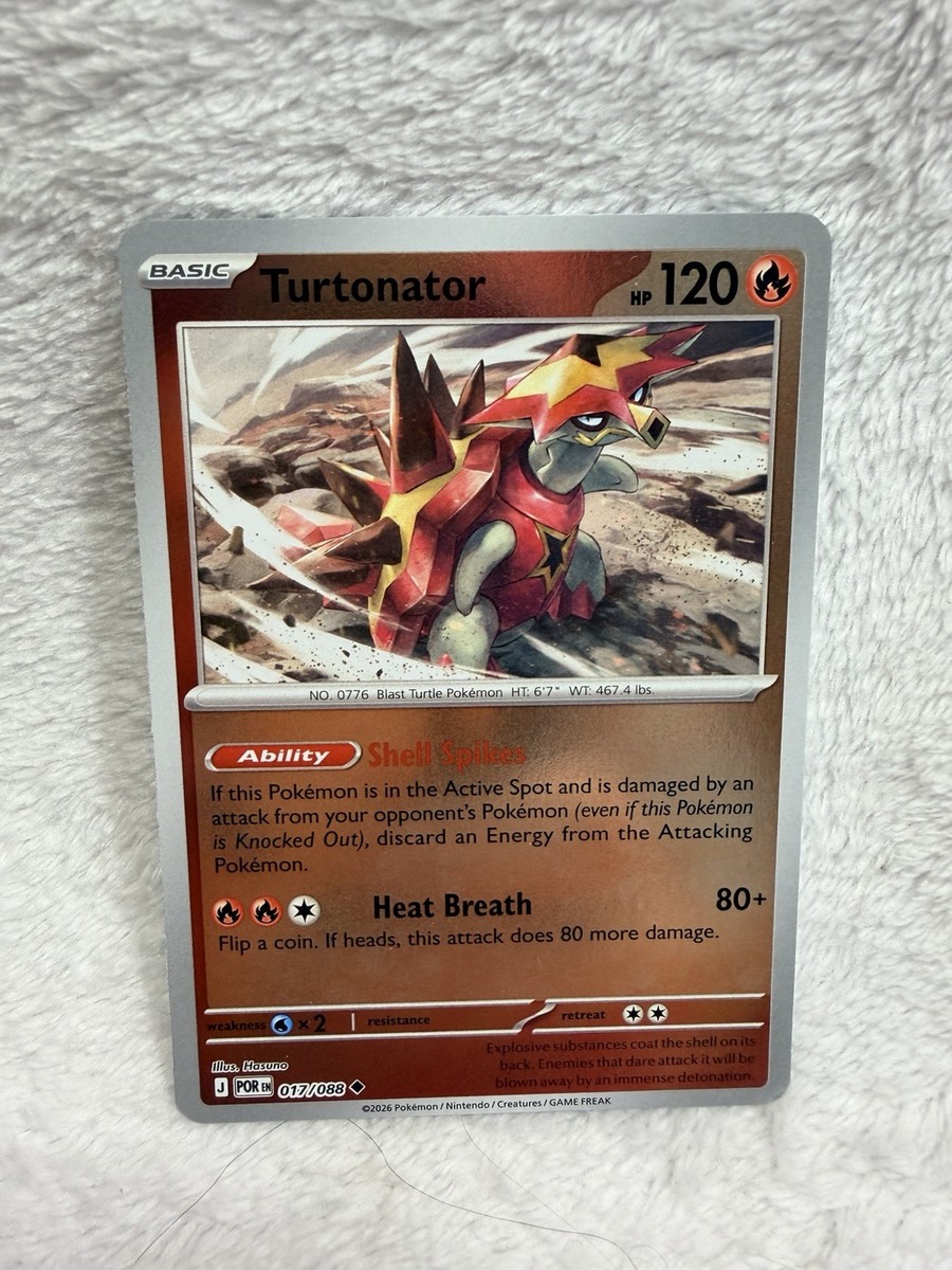 pokemon cards turtonator Turtonator - 035/162 - Temporal Forces main image 0