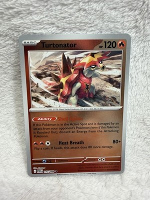 Pokémon Turtonator POR 017/088 Basic 120 HP 80+ Attack Regular Card English 