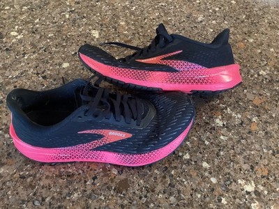 Brooks Hyperion Tempo Running Shoes Women s size 8 Black & Pink