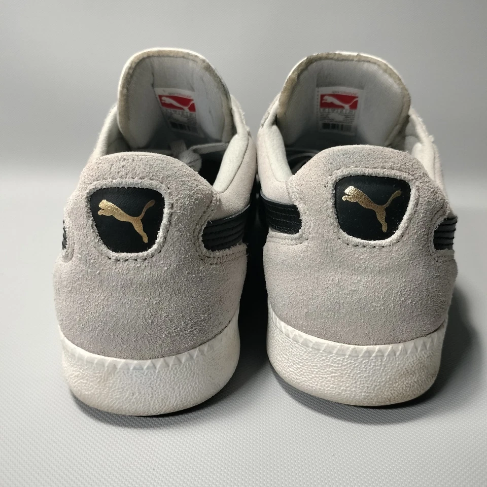 Puma Liga Suede Gray Black Sneakers Shoes Mens Size 8.5 357842 07 - Image 4 of 4