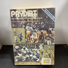 Paydirt The Authentic Pro Football Action Board Game Pre-Owned