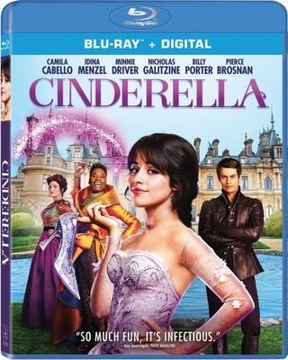 Cinderella (Blu-ray) Camila Cabello Idina Menzel Nicholas Galitzine (UK IMPORT)