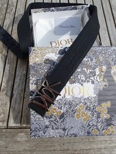 Dior Gürtel Schwarz 95cm