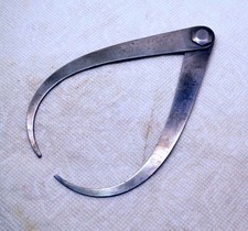 Starrett 6" Outside Calipers Firm Joint 26-6 Toolmaker Machinist Lathe Clean