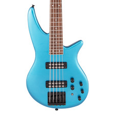 Used Jackson X Series Spectra Bass SBX V - Electric Blue w/Laurel FB