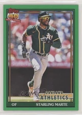 2021 Topps Archives 1991 Topps Green 75/125 Starling Marte #182 fm0