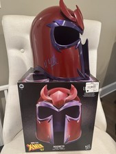 MICHAEL FASSBENDER SIGNED MARVEL LEGENDS MAGNETO HELMET X-MEN 97 BECKETT BAS COA