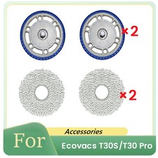 2X(4 Pcs Rag and Mop Holder for  T30S/T30 Pro Robot Vacuum Cleaner Mop Kit6278