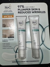 RoC 2PK Multi Correxion Hydrate  Plump Moisturize Reduce Wrinkles SPF 30 2.5oz