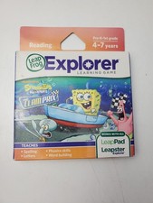 Leapfrog Explorer Learning game - Sponge Bob - the Clam Prix - New Sealed