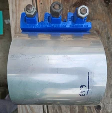 Smith Blair 22900066307000 Stainless Steel Repair Clamp 7.5"x6.63" Nominal 6"