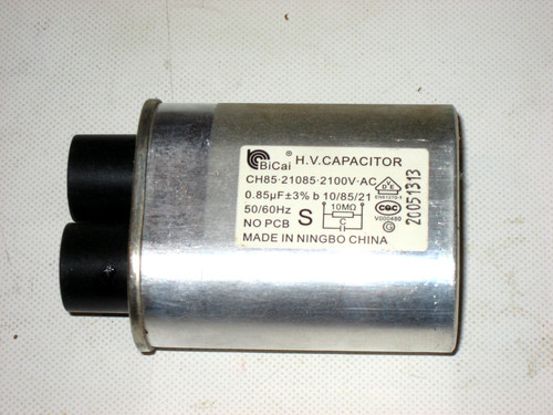 Mikrowellen Kondensator  0,85µF 2100V-AC Hochspannungskondensator