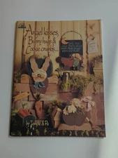 Angel Kisses Bunny Hugs & Cookie Crumbs Tole Painting Temple & Pa SC 1998 Vtg