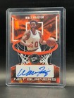 Walt Frazier Auto 2024 Leaf Press Pass Net Burners Die Cut 2/8