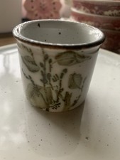 4 Kleine Aperitif Becher Midwinter Stonehenge Green Leaves