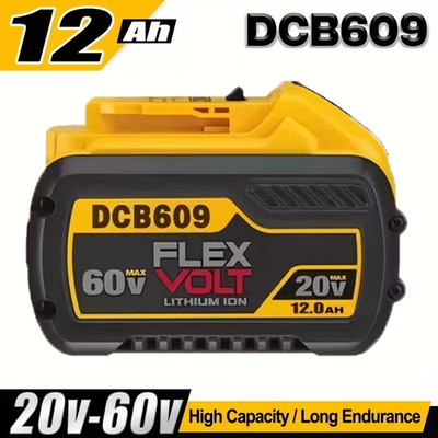 20V 54V 60V 12.0Ah Akku Für DeWalt DCB205 DCB206 DCB606 DCB609 DCB205 DCB204