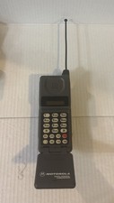 Vintage Motorola Digital Personal Communicator Flip Cell Phone 1990s Great