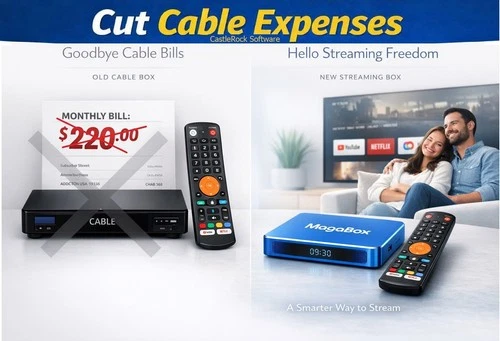 New 8K UHD 2026 Magabox 4GB RAM 128G WiFi 6 Voice Remote Ships Free From USA!