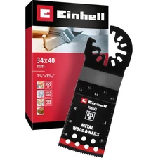 Einhell 708043 Tauchsägeblatt BIM Met, 34mm Bimetallic Accessory Kit for m