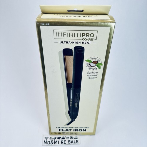 Conair InfinitiPro Ultra High Heat 1-inch Shea Butter Infused Flat Iron - Picture 10 of 13